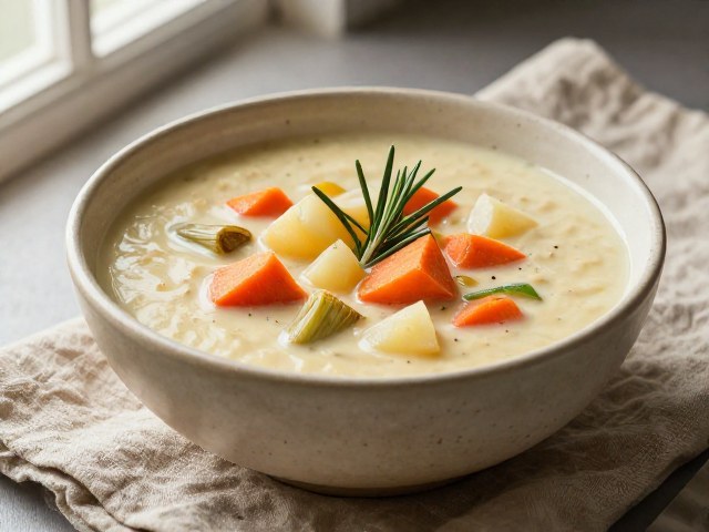 Soupe de Carottes et Poireaux