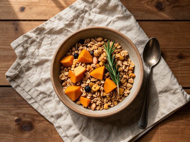 Muesli Doux au Potiron et aux Épices