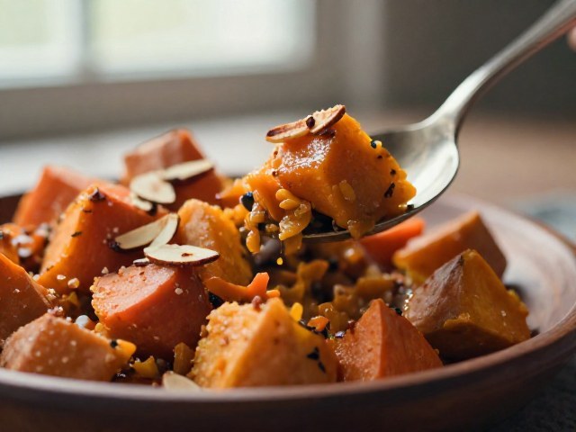 Poêlée Simple aux Patates Douces et Carottes
