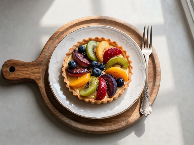 Tarte Végétale aux Fruits et Épices Douces