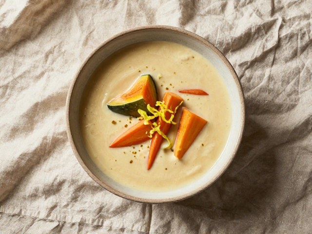 Soupe de Courge et Carottes