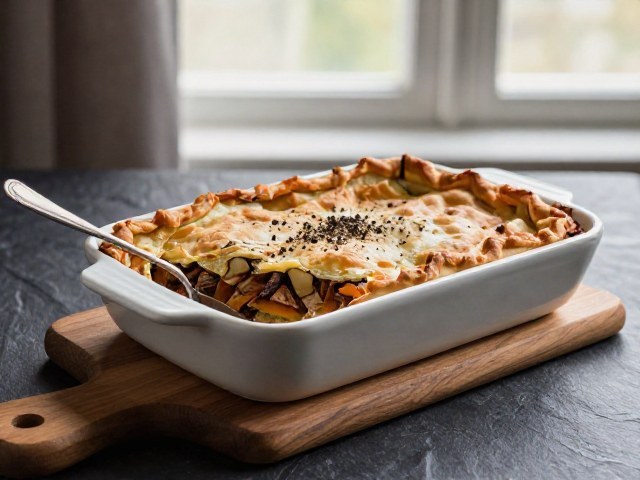 Tarte Rustique de Veau et Porc aux Poireaux et Pommes de Terre