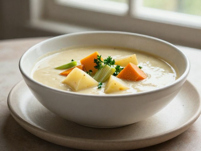 Soupe Repas Douce Poireaux Pommes de Terre