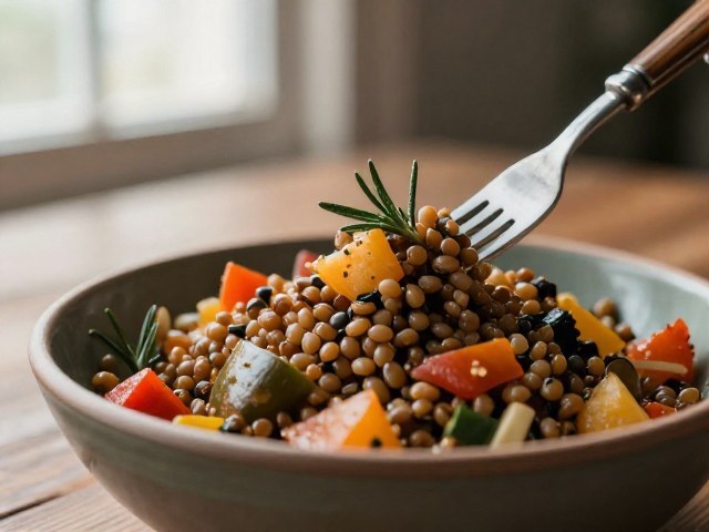 Salade de Lentilles et Carottes