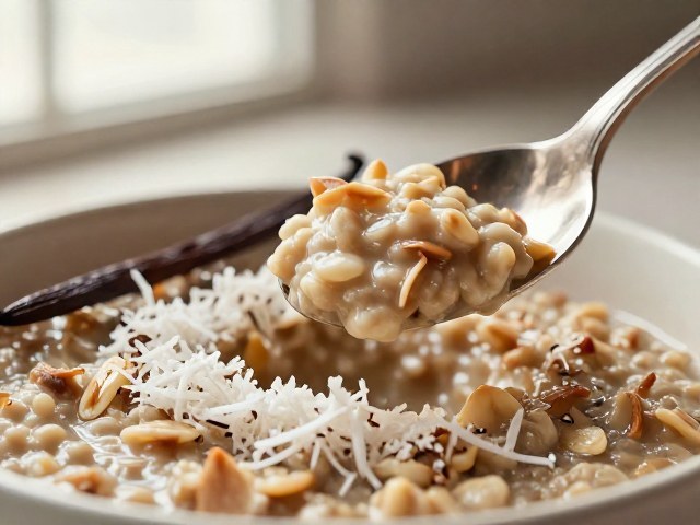 Porridge aux Pommes et aux Épices, sans Lactose