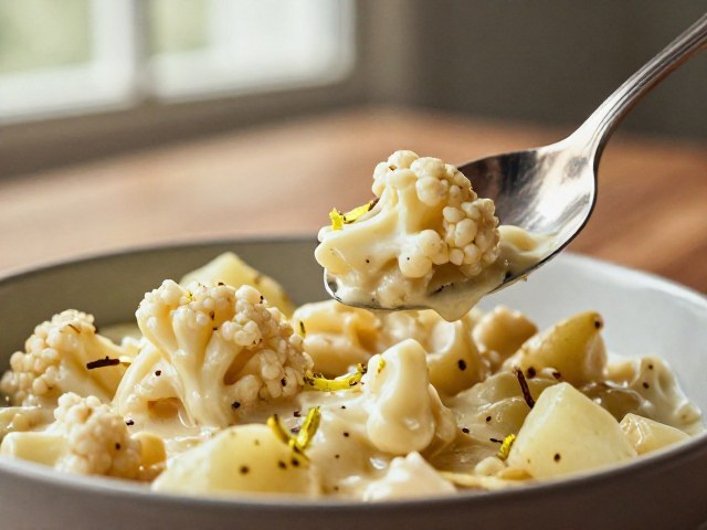 Pâtes Gourmandes au Chou-Fleur et au Parmesan