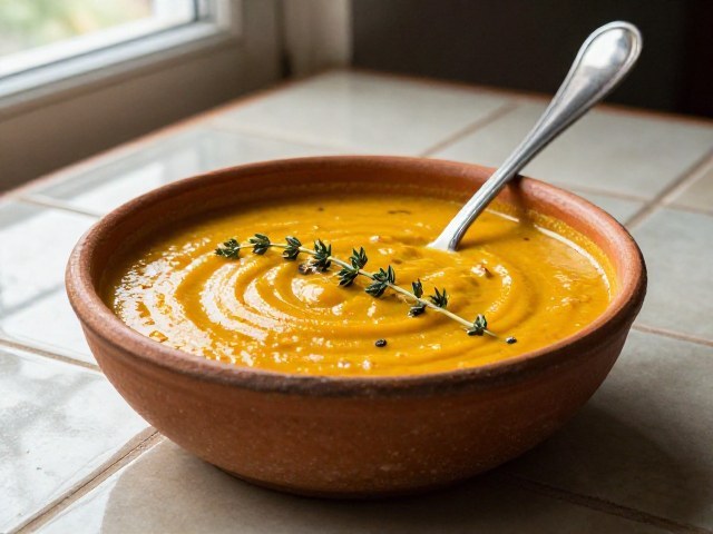 Velouté Froid Doux aux Légumes et Épices Maghrébines