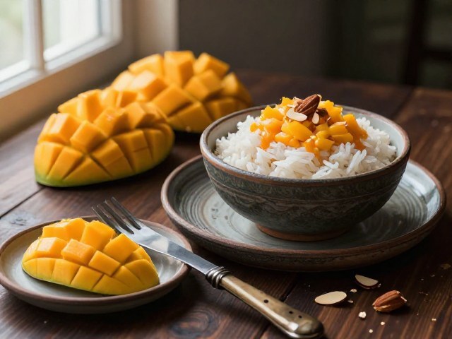Nid de Riz aux Mangues et Citrons, Inspiré du Vietnam