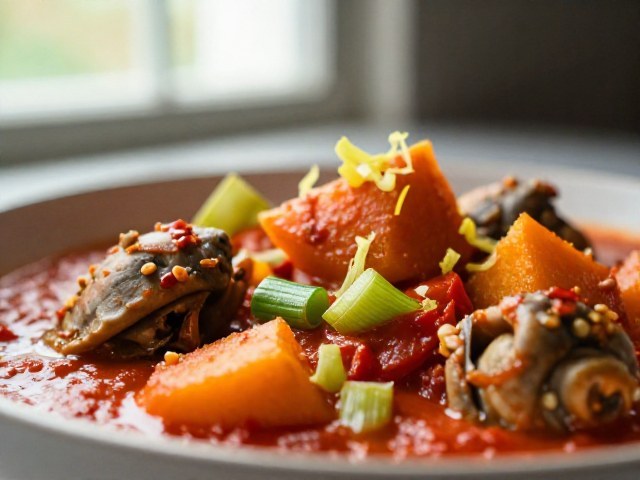 Mijoté Doux de Potimarron et Pois Gourmands