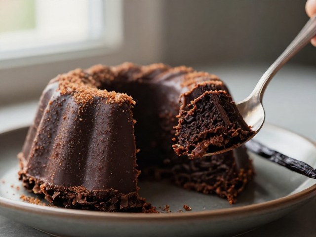 Fondant au Chocolat et aux Noix façon Libanaise